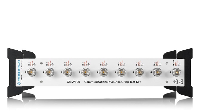 The R&S CMW100 is supported by QDART to verify Iridium waveforms. Source: Rohde & Schwarz