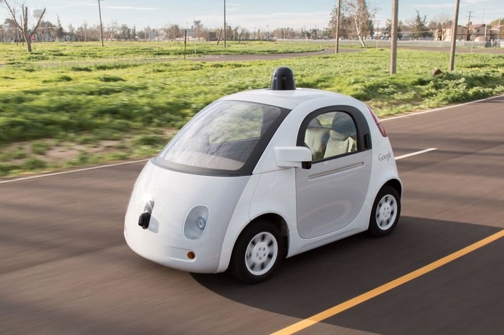 Google Car  (Image Credit: Google Self-Driving Car Project)
