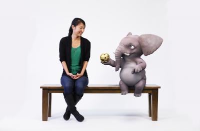 Sit on Disney Research's Magic Bench and you may have an elephant hand you a glowing orb. Or you might get rained on. Or a tiny donkey might saunter by and kick the bench. It's a combined augmented and mixed reality experience, but not the type that involves wearing a head-mounted display or using a handheld device.(Disney Research)