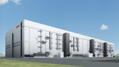 The facility will use seismic isolation structure to help with earthquakes and reduce environmental loads. Source: Toshiba