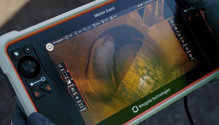 The pan-tilt zoom (PTZ) camera system designed for work in harsh environments. Source: Waygate