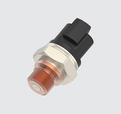 The M9100 pressure transducer can operate in extreme conditions at pressures up to 700 bar. Source: TE Connectivity