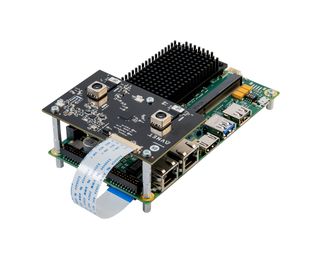The edge AI developer board allows engineers to build AI or ML applications in a compact form factor. Source: Avnet  