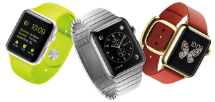 Apple watch. Image source: wikipedia.