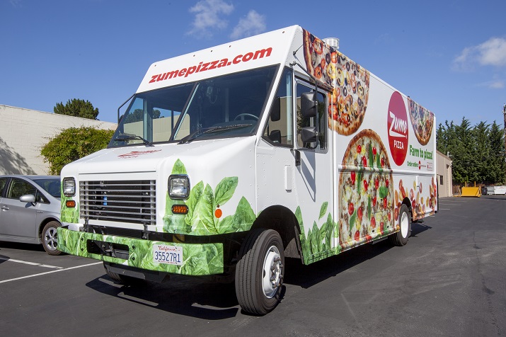 The world’s first Food Delivery Vehicle uses “Baked on the Way”