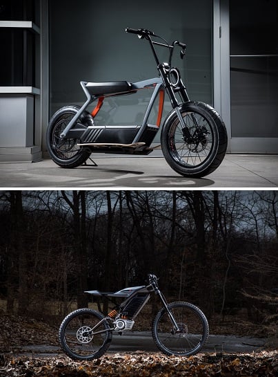 harley davidson electric bike concepts