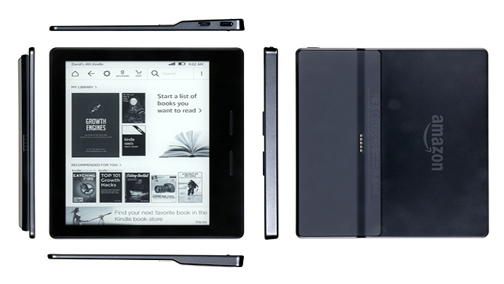 KINDLE OASIS E-READER 8TH GEN TABELT 6 DISPLAY WITH LIGHT - BLACK