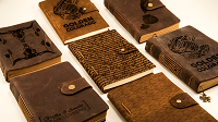 Figure 3. Laser engrave a leather journal. Source: Epilog Laser