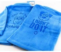 Figure 3. Make your mark on a fleece jacket. Source: Epilog Laser