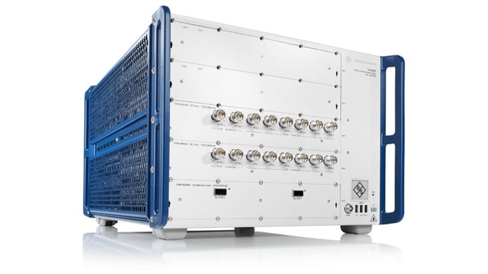 The CMX500 one box tester is ready for 6G research with the new modular RFU18 board. Source: Rohde & Schwarz