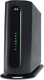 MG7550 cable modem with built-in router. Source: Motorola