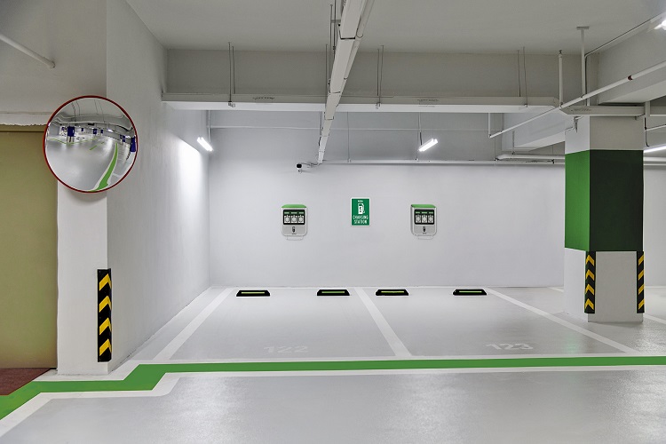 Infrastructure is important for EVs as it has to be built from the ground up in many cases such as parking garages. However, some companies are leveraging existing buildings and structures to limit cost expenses. Source: Blink Charging 
