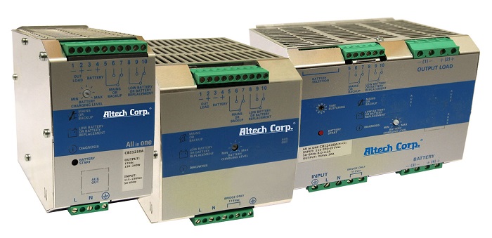 Figure 1: Altech’s CBI UPS power solution combines several applications in just one device. Source: Altech Corp.