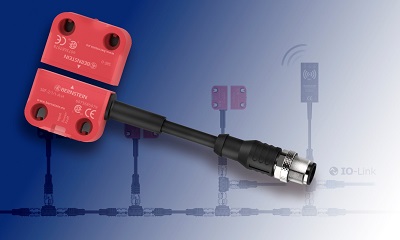 Figure 1: The SRF provides a multitude of diagnostic data of each sensor, even in a series connection, to support smart production. Source: Bernstein AG