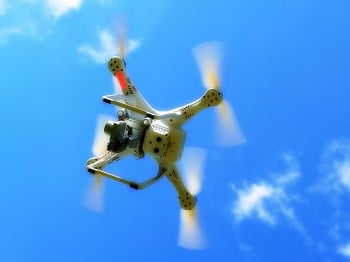 Quadcopter. Image credit: Pixabay