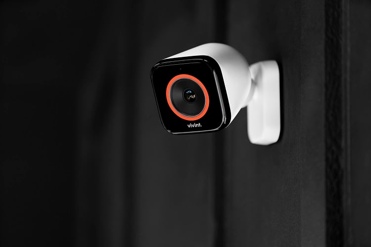 The outdoor security camera from Vivint won an award for best security camera. Source: Vivint