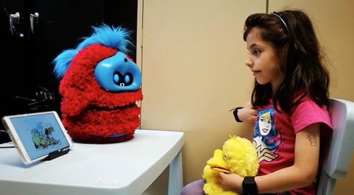 Tega is being used by preschoolers to help improve storytelling and linguistics. Source: MIT