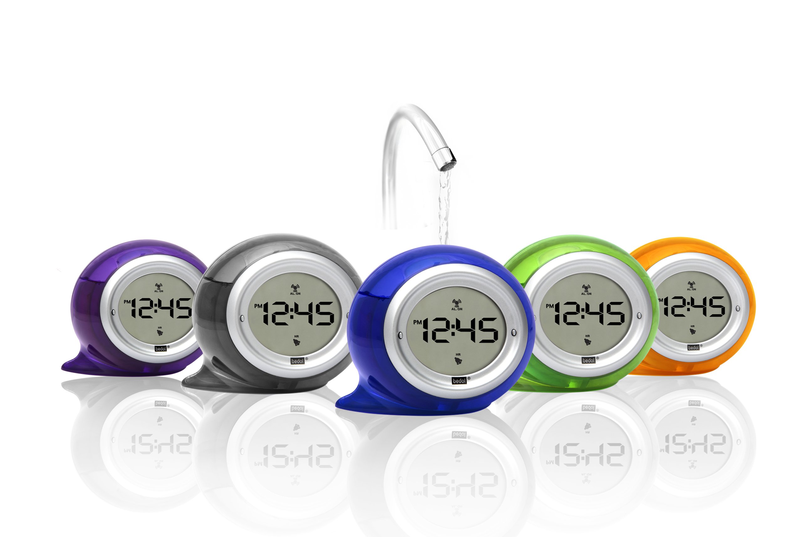 The new Bedol Water Alarm Clock. Source: Bedol
