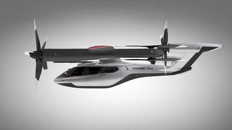 The S-A1 could fly up to 180 mph with trips up to 60 miles. Source: Hyundai