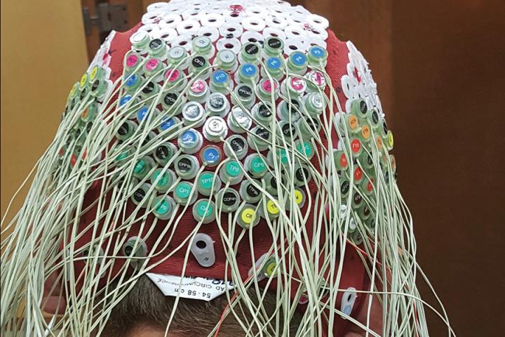 Carnegie Mellon University engineers and cognitive neuroscientists have demonstrated that a new high-density EEG can capture the brain's neural activity at a higher spatial resolution than ever before. This next-generation brain-interface technology is the first noninvasive, high-resolution system of its kind, providing higher density and coverage than any existing system. It has the potential to revolutionize future clinical and neuroscience research as well as brain-computer interfaces. (Carnegie Mellon University)