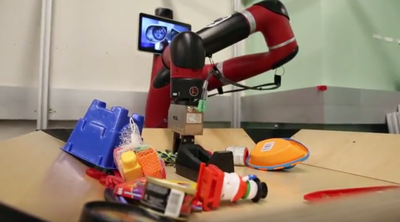 One of the robots that can use this new technology to learn. Source: Roxanne Makasdjian and Stephen McNally