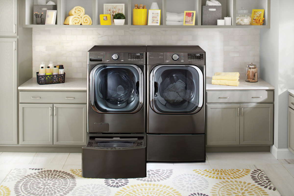 LG ThinQ AI-powered washer. Source: LG Electronics