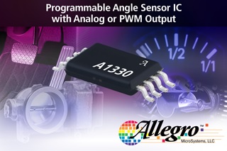 Allegro A1330 Angle Sensor. Source: Allegro MicroSystems LLC