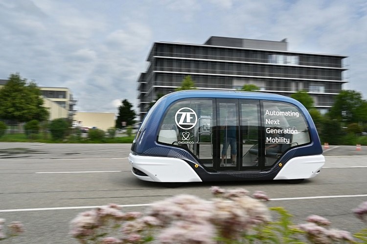 ZF and Oxbotica plan to develop and deploy a fleet of Level 4 autonomous shuttles globally in the coming years. Source: Oxbotica