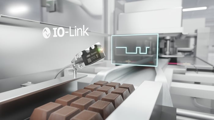 The comprehensive Baumer IO-Link package enables users to make the most of IO-Link, even with one of the fastest machine types on the market: packaging machines. Source: Baumer
