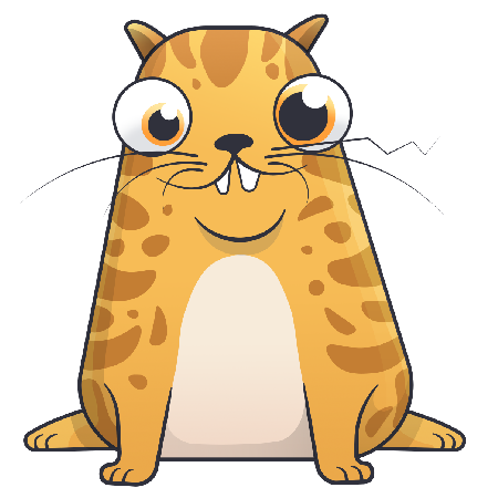 Twitch, seen here, is one of a new species of "cryptocollectibles." Source: Cryptokitties.co.