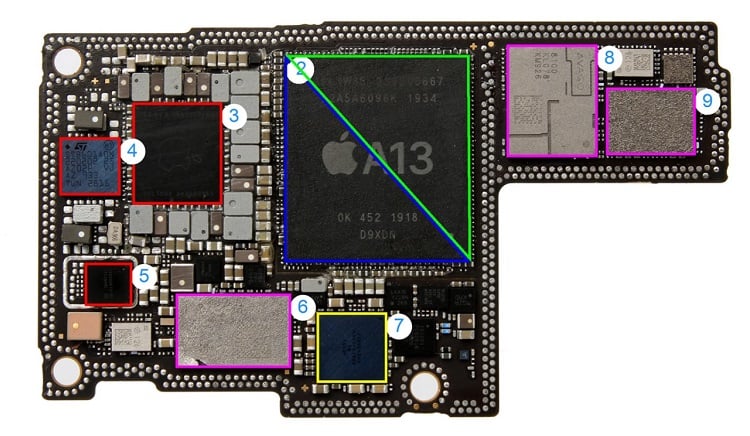 Teardown: Apple iPhone 11 Pro Max | Electronics360