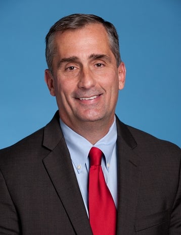 Brian Krzanich, CEO of Intel