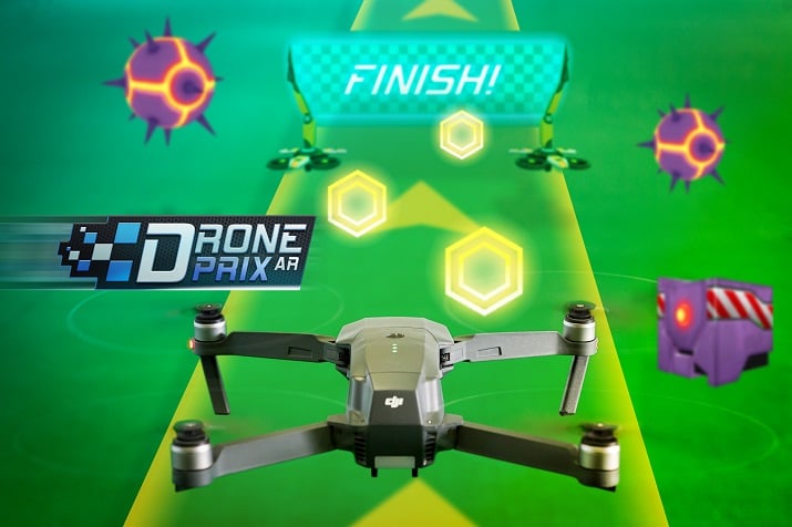 Video “drone Prix” Uses Augmented Reality And Uavs For An Aerial