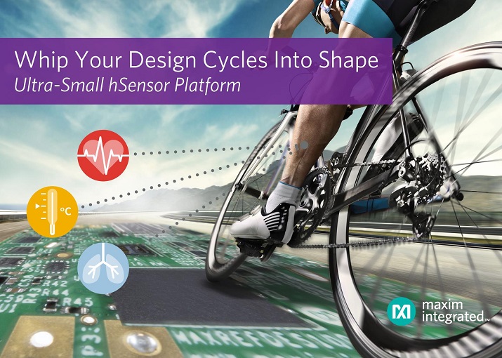 Spanning sensors through firmware needed for development of wearables and health/fitness devices, the MAXREFDES100# hSensor Platform and Reference Design from Maxim Integrated is flexible and versatile in both its hardware and software features. (Credit: Maxim Integrated) 