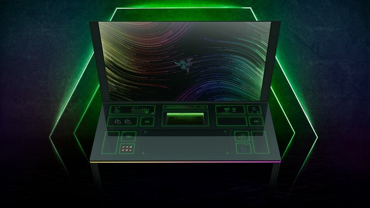 Is it a gaming tabletop or a work space with cool buttons and whistles? It can be both depending on the users. Source: Razer