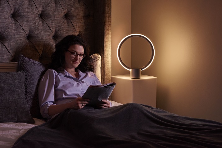 The C by GE Sol lamp allows for voice commands for lighting as well as other functions found in Amazon Alexa. Source: GE 