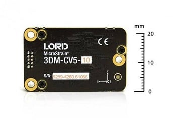 Triaxial accelerometer, gyroscope and temperature sensors achieve the optimal combination of measurement qualities. Image credit: LORD Sensing MicroStrain