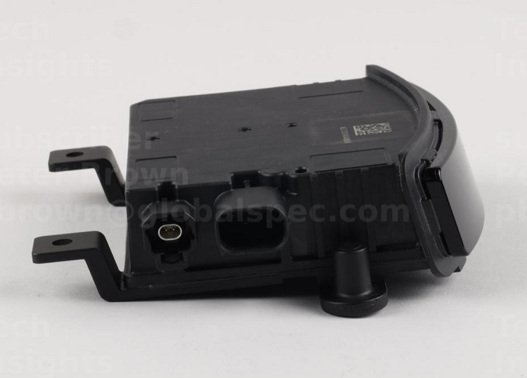 The Hesai ATX lidar is designed for automotive market and features a Infineon 32-bit microcontroller. Source: TechInsights