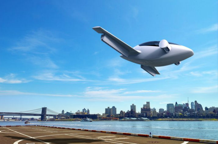 Two-seater electric-powered plane for personal use. (Image via Lilium/ESA) 