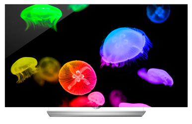 Because of the emissive nature of their pixels, OLEDs can turn off individual pixels, which enable the display to deliver deeper blacks, higher contrast and richer colors. Credit image: LG Electronics.