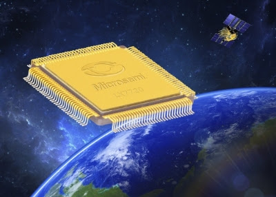 Microsemi’s second radiation-tolerant motor controller can be used for new satellites and human-based space programs. Source: Microsemi    