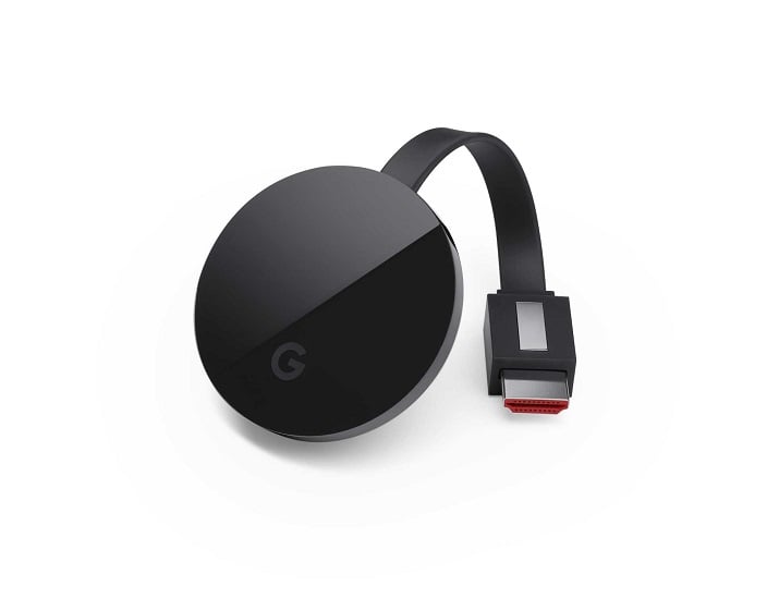 Chromecast allows televisions to connect to Netflix, HBO Go, and other music and entertainment streaming services. Source: Google
