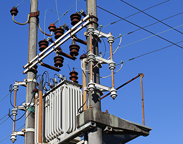 Figure 1: Oil-filled transformers for the power grid. Source: Saint-Gobain Tape Solutions