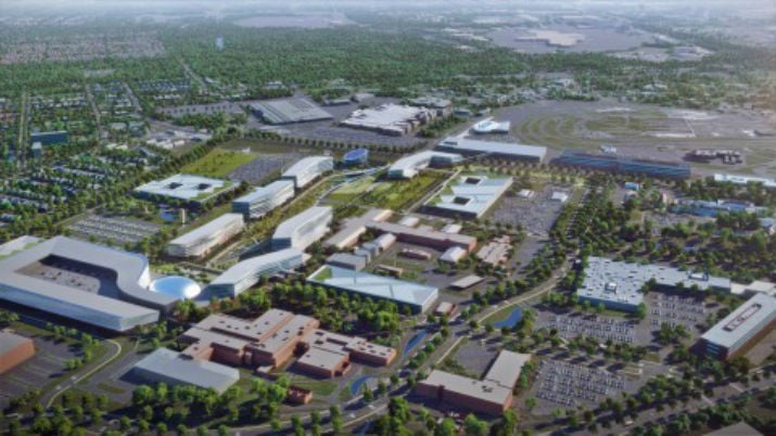 The current state of Ford’s Dearborn campus. (Image Credit: Ford) 