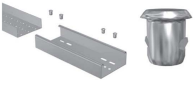 Figure 4: TechLine Mfg.’s patented Snap Track push-pin fastener. Source: TechLine Mfg.