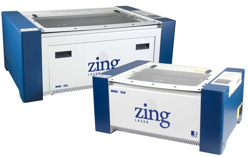 Figure 1: The Epilog Zing Starter Series offers excellent entry-level laser cutters. Source: Epilog Laser
