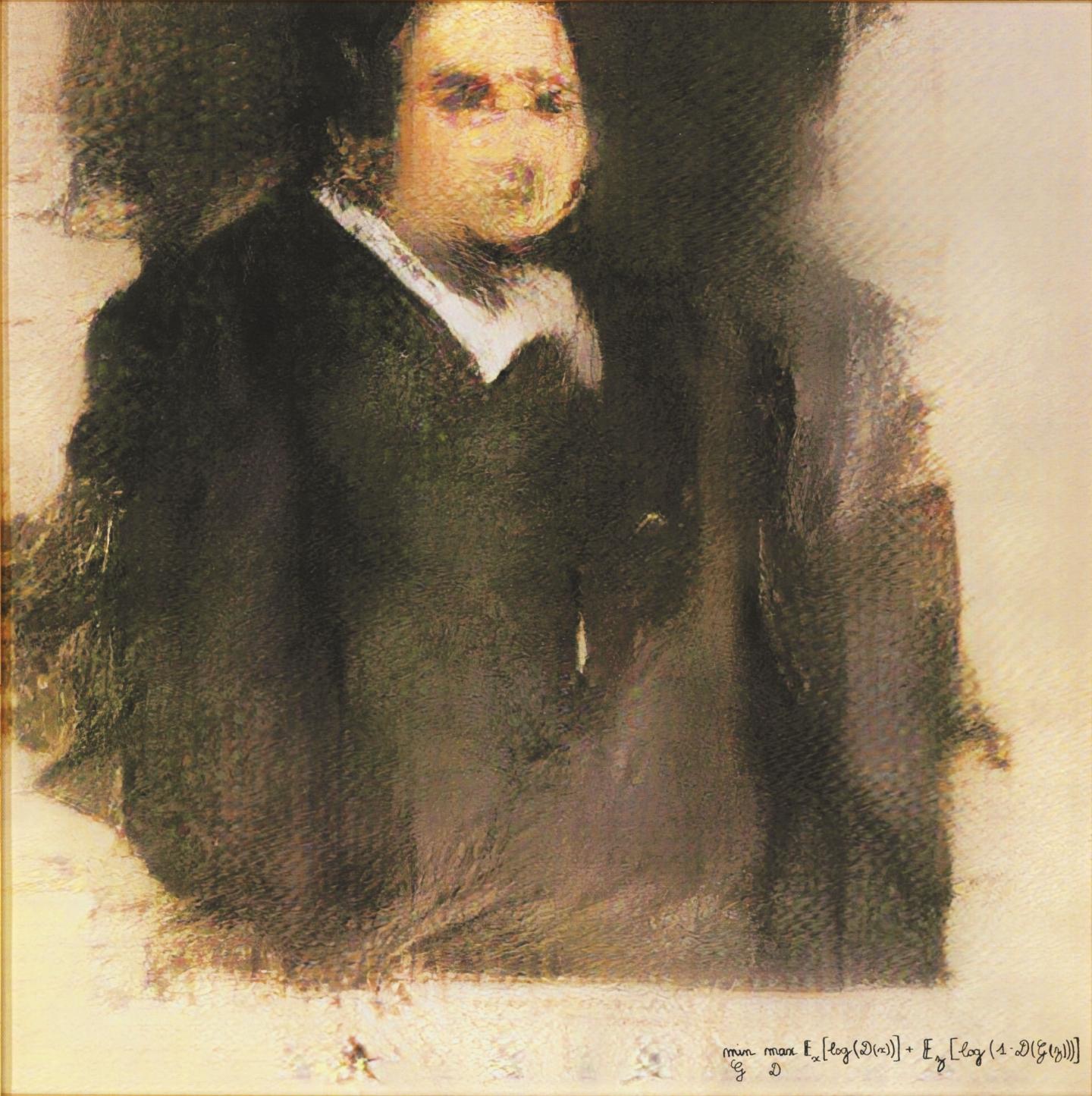 In October 2018, a work of art by Edmond de Belamie, which was created with the help of an intelligent algorithm, was auctioned for 432,500 USD at Christie's Auction House. Source: Obvious (collective)