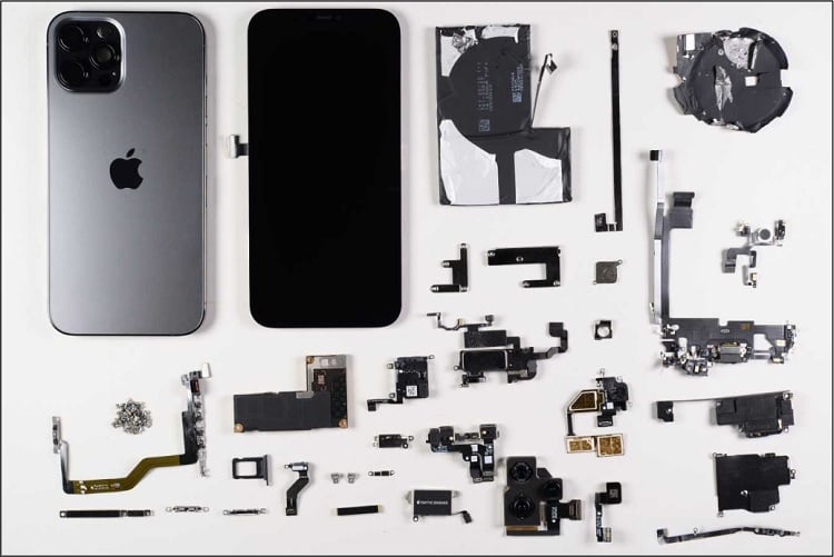 Teardown: Apple iPhone 12 Pro Max 5G | Electronics360