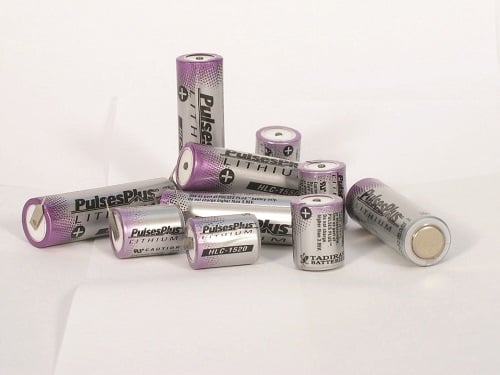 Figure 3: PulsePlus hybrid LiSOCl2 batteries are ideal for low power applications that require periodic high pulses. (Image credit: Tadiran)