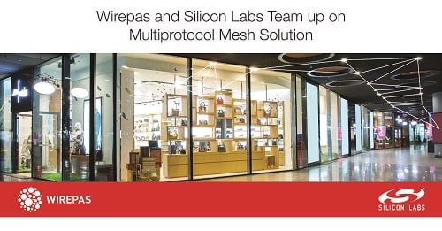 The mesh solution works with smart energy or connected lighting applications. Source: Wirepas